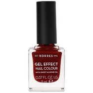 Korres Gel Effect Nail Colour 11ml - Wine Red 59