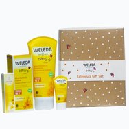 Weleda Calendula Baby Gift Set Nappy Change Cream 75ml + 10ml Travel Size & Shampoo & Body Wash 200ml + 20ml Travel Size & Подарък изненада