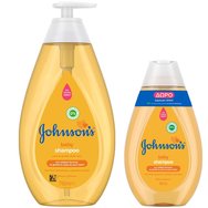 Johnson\'s PROMO PACK Baby Shampoo 750ml & Допълнително количество подарък 300ml