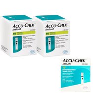 Accu-Chek комплект Instant Test Strips 2x50 Части и подарък 10 части - Тест ленти за кръвна захар Accu-Chek комплект Instant Test Strips 2x50 Части и подарък 10 части - Тест ленти за кръвна захар