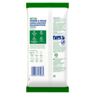 Dettol Surface Clean Wipes Течни кърпи за почистване с аромат на зелена ябълка за всякакви повърхности 40 бр Dettol Surface Clean Wipes Течни кърпи за почистване с аромат на зелена ябълка за всякакви повърхности 40 бр