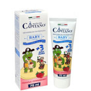 Pasta Del Capitano Baby Паста за зъби Деца от 3 години с ягодов вкус 75ml Pasta Del Capitano Baby Паста за зъби Деца от 3 години с ягодов вкус 75ml