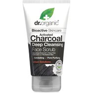 Dr Organic Charcoal Face Scrub 125ml - Ексфолиращ крем за лице с активен въглен Dr Organic Charcoal Face Scrub 125ml - Ексфолиращ крем за лице с активен въглен