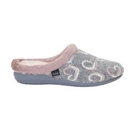 Scholl Shoes Creamy Grey Multi Дамски анатомични чехли в сив цвят с дизайн 1 чифт