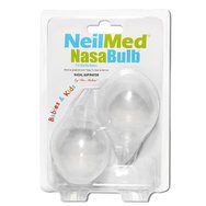NeilMed NasaBulb Nasal Aspirator for Babies & Kids 2 бр - Бебе, дете Назален обструктор NeilMed NasaBulb Nasal Aspirator for Babies & Kids 2 бр - Бебе, дете Назален обструктор