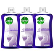 Dettol PROMO PACK Liquid Soap Laventer Reffil 3x750ml - Алтернативен антибактериален течен крем сапун за ръце с лавандула Dettol PROMO PACK Liquid Soap Laventer Reffil 3x750ml - Алтернативен антибактериален течен крем сапун за ръце с лавандула