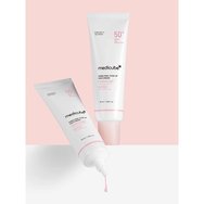 Medicube PDRN Pink Tone Up Sun Cream Слънцезащитен крем за лице с много висока защита и антиейджинг свойства 50ml