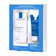 La Roche-Posay PROMO PACK Effaclar Mat Cream 40ml & Безплатен Effaclar Gel разпенващ се почистващ гел 50ml