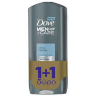 Dove Пакет Душ гел за мъже Men Care Cool Fresh 400ml 1+1 Подарък 2 x 400ml