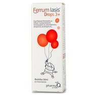 Ferrum Iasis Drops 3+ Хранителна добавка за дефицит на желязо при деца 30ml Ferrum Iasis Drops 3+ Хранителна добавка за дефицит на желязо при деца 30ml