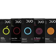 Duo Комплект Fruits Passion, Extra Thin, Natural, G-Pleasure Strawberry, Ribbed 5x12 бр - Колекция презервативи на специална цена Duo Комплект Fruits Passion, Extra Thin, Natural, G-Pleasure Strawberry, Ribbed 5x12 бр - Колекция презервативи на специална цена