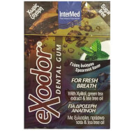 Exodor Dental Gum Spearmint Flavor 10 бр -  Exodor Dental Gum Spearmint Flavor 10 бр -