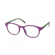 Eyelead Унисекс очила за четене Цвят лилав - зелен, с костна рамка E162 Eyelead Унисекс очила за четене Цвят лилав - зелен, с костна рамка E162