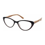 Eyelead Унисекс очила за четене Цвят бордоска пеперуда кост, с дървена ръка E206 Eyelead Унисекс очила за четене Цвят бордоска пеперуда кост, с дървена ръка E206
