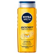 Nivea Men Shower Gel Boost 24h Fresh Effect Revitalising & Caffeine 500ml
