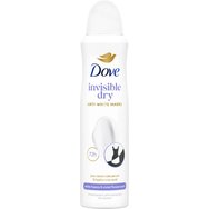 Dove Advanced Care Invisible Dry 72h Anti-Perspirant Body Spray 150ml - Дезодорант спрей против бели & жълти следи, осигуряващ защита до 72 часа