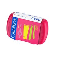 Curaprox Travel Set Fushia 1 Парче - Комплект за пътуване за грижа за устата в цвят Фуксия Curaprox Travel Set Fushia 1 Парче - Комплект за пътуване за грижа за устата в цвят Фуксия