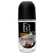 Fa Men Invisible Power 72h Anti-Perspirant Roll-on Dry 50ml - Рол-он мъжки антиперспирант 72-часова защита, с аромат на свежест Fa Men Invisible Power 72h Anti-Perspirant Roll-on Dry 50ml - Рол-он мъжки антиперспирант 72-часова защита, с аромат на свежест
