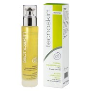 Tecnoskin Facial Cleansing Oil with Organic Olive 100ml - Почистващо масло за лице и препарат за премахване на грим с органично маслиново масло Tecnoskin Facial Cleansing Oil with Organic Olive 100ml - Почистващо масло за лице и препарат за премахване на грим с органично маслиново масло