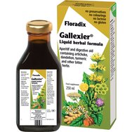 Floradix Gallexier Liquid Herbal Formula 250ml - Хранителна добавка с билков екстракт за правилното функциониране на стомашно-чревната система Floradix Gallexier Liquid Herbal Formula 250ml - Хранителна добавка с билков екстракт за правилното функциониране на стомашно-чревната система