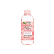 Garnier Skin Active Micellaire Rose Water Clean & Glow Препарат за почистване на вода и грим за скучна и чувствителна кожа 400ml