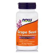 Now Foods Grape Seed 60mg Хранителна добавка за подобряване здравето на микроциркулацията 90 VegCaps Now Foods Grape Seed 60mg Хранителна добавка за подобряване здравето на микроциркулацията 90 VegCaps