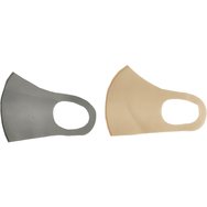 TiLi Fashion Face Mask Многофункционална маска за възрастни сива - бежов дизайн 2 броя TiLi Fashion Face Mask Многофункционална маска за възрастни сива - бежов дизайн 2 броя