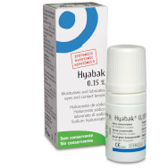 Hyabak Protector Капки за очи с натриев хиалуронат 0,15% 10ml Hyabak Protector Капки за очи с натриев хиалуронат 0,15% 10ml
