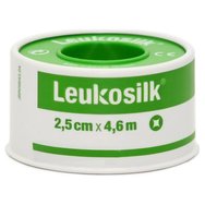 Leukosilk Самозалепваща се хипоалергенна бандажна лента 2.5cm x 4.6m Leukosilk Самозалепваща се хипоалергенна бандажна лента 2.5cm x 4.6m