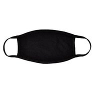 MGO Маска за лице Face Mask Черен плат без гума за многократна употреба 1 брой