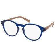 Eyelead Унисекс очила за четене синьо с дървена ръка Ε185 Eyelead Унисекс очила за четене синьо с дървена ръка Ε185