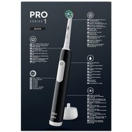 Oral-B Pro Series 1 Electric Toothbrush with Travel Case 1 брой - Черна Oral-B Pro Series 1 Electric Toothbrush with Travel Case 1 брой - Черна