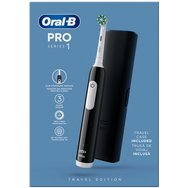 Oral-B Pro Series 1 Electric Toothbrush with Travel Case 1 брой - Черна Oral-B Pro Series 1 Electric Toothbrush with Travel Case 1 брой - Черна