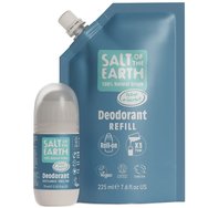 Salt Of The Earth Deodorant Roll-on Refill 225ml - Ocean & Coconut - Refill Salt Of The Earth Deodorant Roll-on Refill 225ml - Ocean & Coconut - Refill