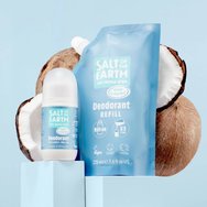 Salt Of The Earth Deodorant Roll-on Refill 225ml - Ocean & Coconut - Refill Salt Of The Earth Deodorant Roll-on Refill 225ml - Ocean & Coconut - Refill