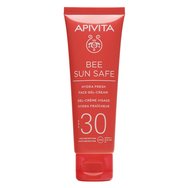 Apivita Bee Sun Safe Hydra Fresh гел-крем за лице с морски водорасли и прополис Spf30, лека текстура 50ml