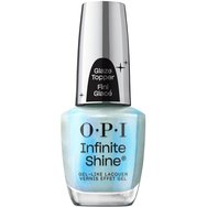 OPI Infinite Shine Glaze Topper Лак за нокти, който подчертава цвета с гланцов завършек 15ml - Moon Gleam