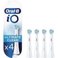 Oral-B iO Ultimate Clean Brush Heads White Резервни глави за четка за професионално почистване между зъбите 4 броя Oral-B iO Ultimate Clean Brush Heads White Резервни глави за четка за професионално почистване между зъбите 4 броя