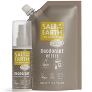 Salt Of The Earth Amber & Sandalwood Pouch Spray Deodorant 300ml - Amber & Sandalwood-Refill Salt Of The Earth Amber & Sandalwood Pouch Spray Deodorant 300ml - Amber & Sandalwood-Refill