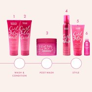 Umberto Giannini Curl Jelly Mask Супер подхранваща & хидратираща маска с кокосово масло & масло от карите за перфектно оформена, без фриз, вълниста или къдрава коса 300ml