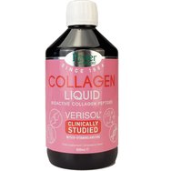 Power Health Platinum Range Hair Skin Nails Collagen Liquid Strawberry Flavor 500ml - Хранителна добавка за поддържане на добро здраве на коса - нокти - кожа, с вкус на ягода