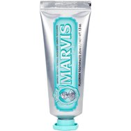 Marvis Anise Mint Toothpaste 25ml - Паста за зъби с вкус на пикантен звездовиден анасон и освежаваща мента