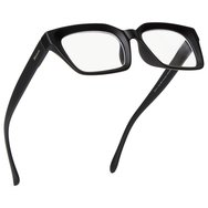 Matters Obsidiana Reading Glasses Очила за четене от рециклирани материали с филтър за защита от синя светлина, черен цвят 1 брой - 2.0