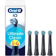 Oral-B iO Ultimate Clean Brush Heads 4 Броя - Black - Резервни Глави за Четка в Черен Цвят, за Професионално Почистване Между Зъбите Oral-B iO Ultimate Clean Brush Heads 4 Броя - Black - Резервни Глави за Четка в Черен Цвят, за Професионално Почистване Между Зъбите