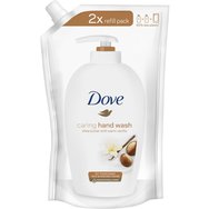 Dove Caring Hand Wash Refill Pack Shea Butter With Warm Vanilla Течен крем-сапун с аромат на ванилия, пълнител 500ml Dove Caring Hand Wash Refill Pack Shea Butter With Warm Vanilla Течен крем-сапун с аромат на ванилия, пълнител 500ml