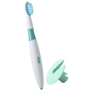 NUK Starter Toothbrush 12m+, 1 бр - Образователна детска четка за зъби със защитен пръстен NUK Starter Toothbrush 12m+, 1 бр - Образователна детска четка за зъби със защитен пръстен