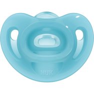 Nuk Sensitive Silicone Soother 0-6m 1 Парче - синьо