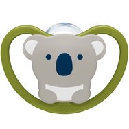 Nuk Space Silicone Soother 0-6m 1 Парче - Зелено