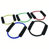 MVS Ο-Ring Tube AC-3109 Фитнес тръба 1 бр. - Черна / 3x Твърда