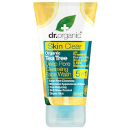 Dr Organic Skin Clear Organic Tea Tree Deep Pore Cleansing Face Wash 125ml - Почистващ препарат за лице с чаено дърво за мазна кожа Dr Organic Skin Clear Organic Tea Tree Deep Pore Cleansing Face Wash 125ml - Почистващ препарат за лице с чаено дърво за мазна кожа